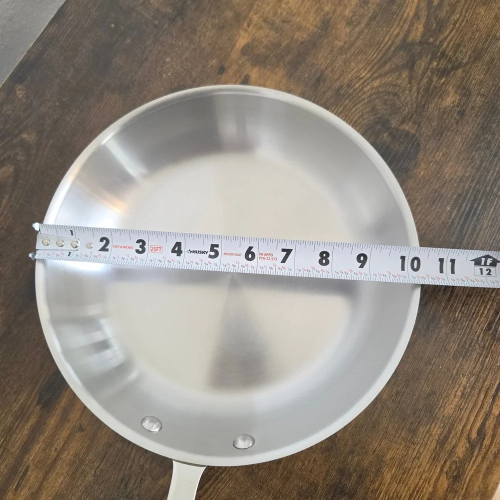 Vintage All Clad 10 Inch Saute Frying Pan